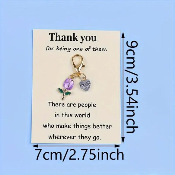 Thank you Tulip Charm - Picture 2 of 2